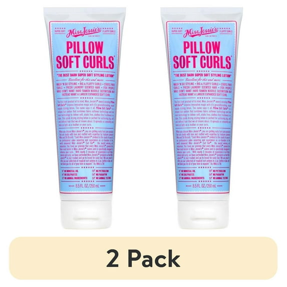 (2 pack) Miss Jessie's Pillow Soft Curls, 8.5oz Cream