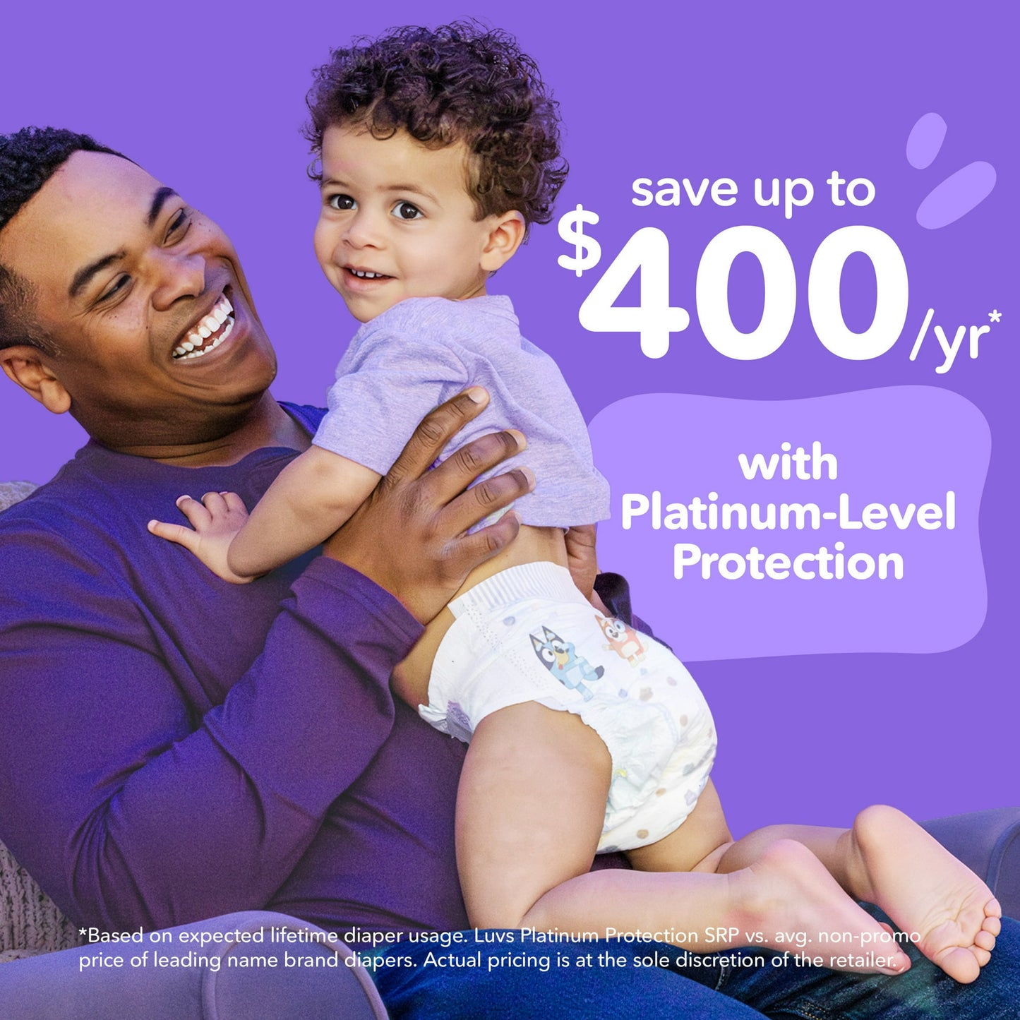 Luvs Platinum Protection Baby Diapers Size 4, 164 Count (Select for More Options)