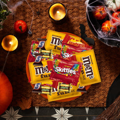 M&M's, Skittles & More Fun Size Halloween Candy Variety Pack - 195 Ct Bulk Bag