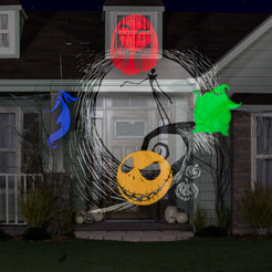 Halloween Disney Projection Light Nightmare before Christmas 4.52 in x 4.13 in x 6.88 in 1.10 lb
