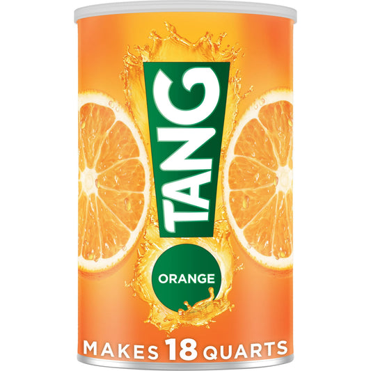 (2 pack) Tang Jumbo Orange Drink Mix with Vitamin C, 58.9 oz Canister