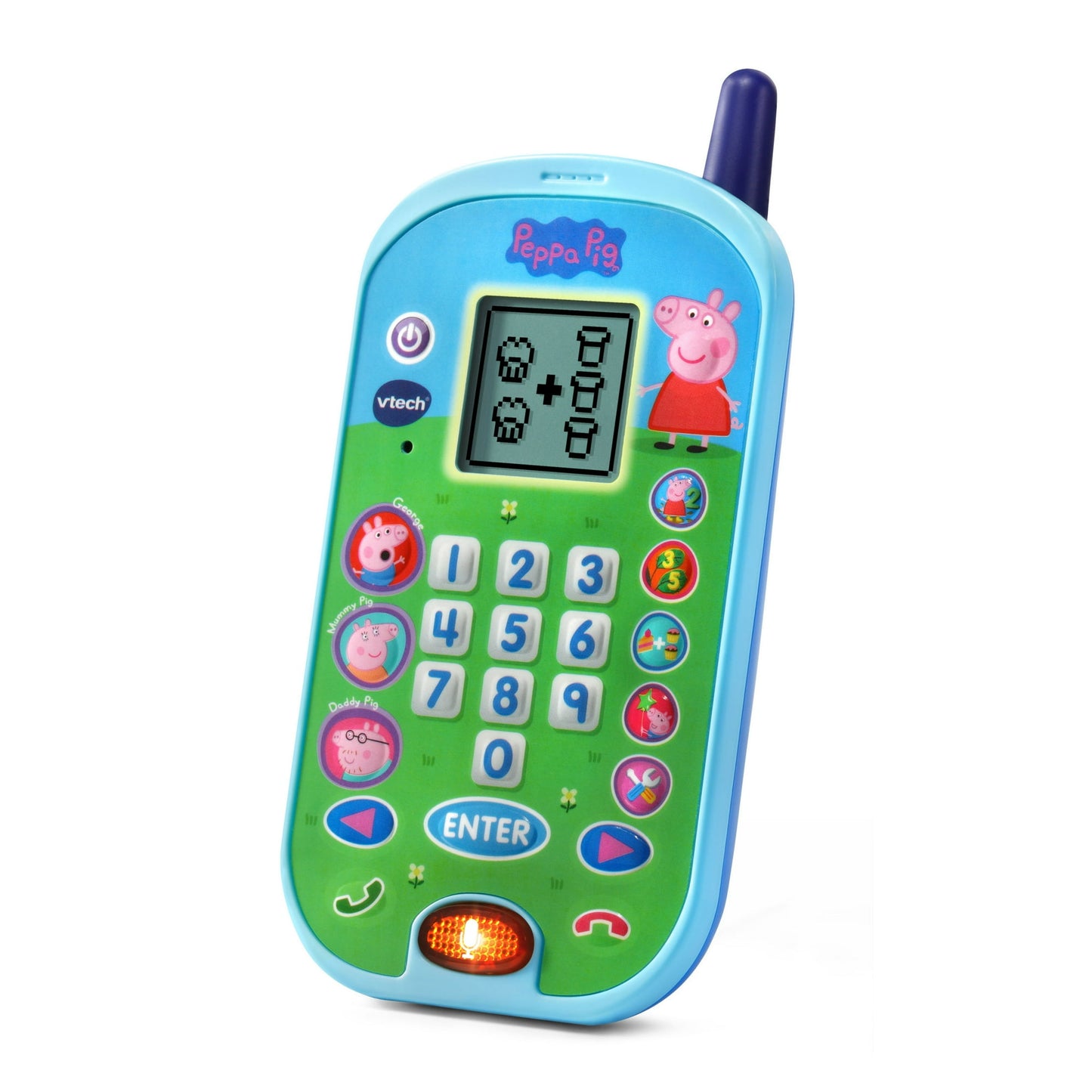VTech Peppa Pig Let's Chat Learning Phone Baby and Toddler Toys
