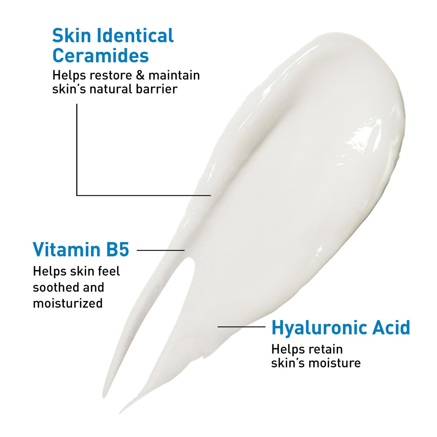 CeraVe Hyaluronic Acid Serum for Smoother Softer Skin, Hydrating Skincare Normal to Dry Skin1 fl oz