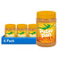(6 pack) Peter Pan Creamy Honey Roasted Peanut Butter, Smooth, Gluten-Free, 40 oz Jar