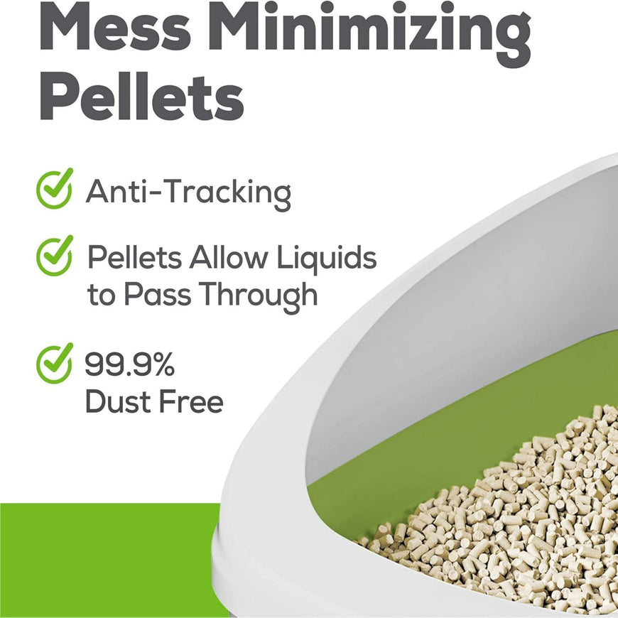 Purina Tidy Cats Breeze Cat Litter Box System Kit with Pellet Cat Litter, Litter Box, and Litter Box Pads