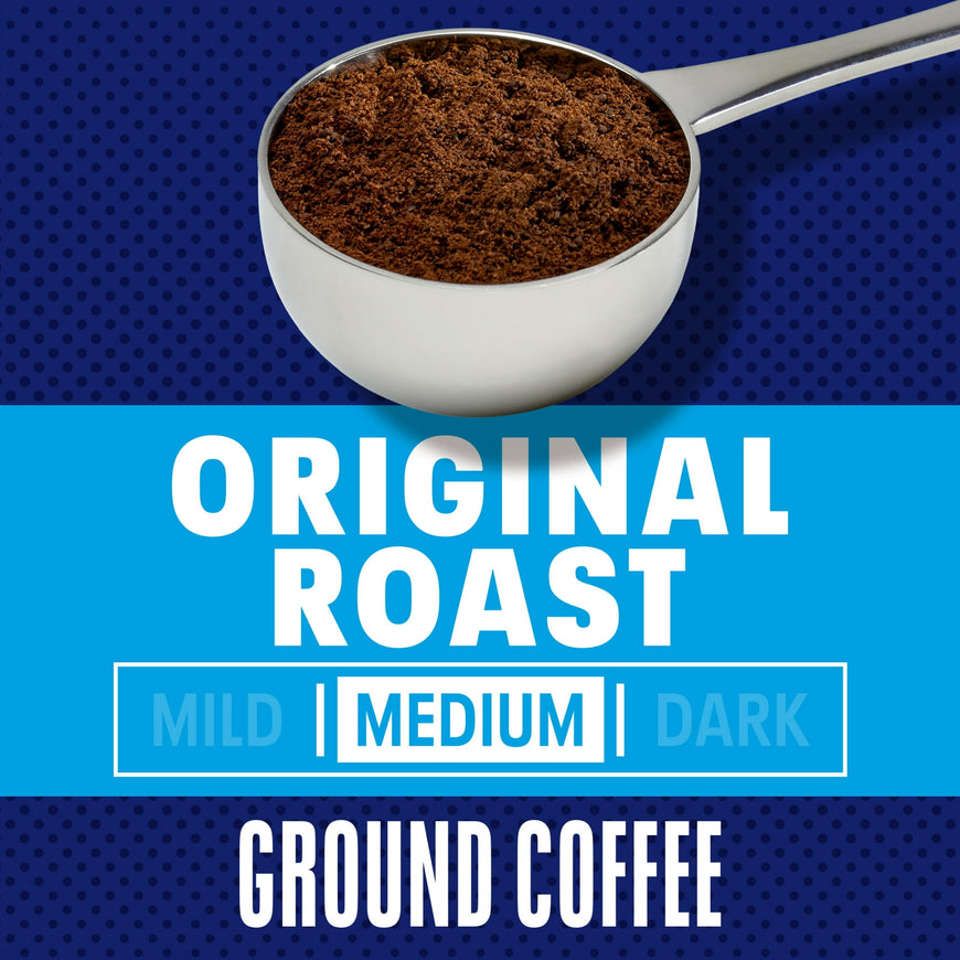 Maxwell House Original Medium Roast Ground Coffee, 27.5 oz Canister, Medium
