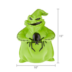Halloween Blow Mold DŽcor Disney NBC Oogie Boogie with Spider 10.03 in x 6.10 in x 13.97 in 1.14 lb