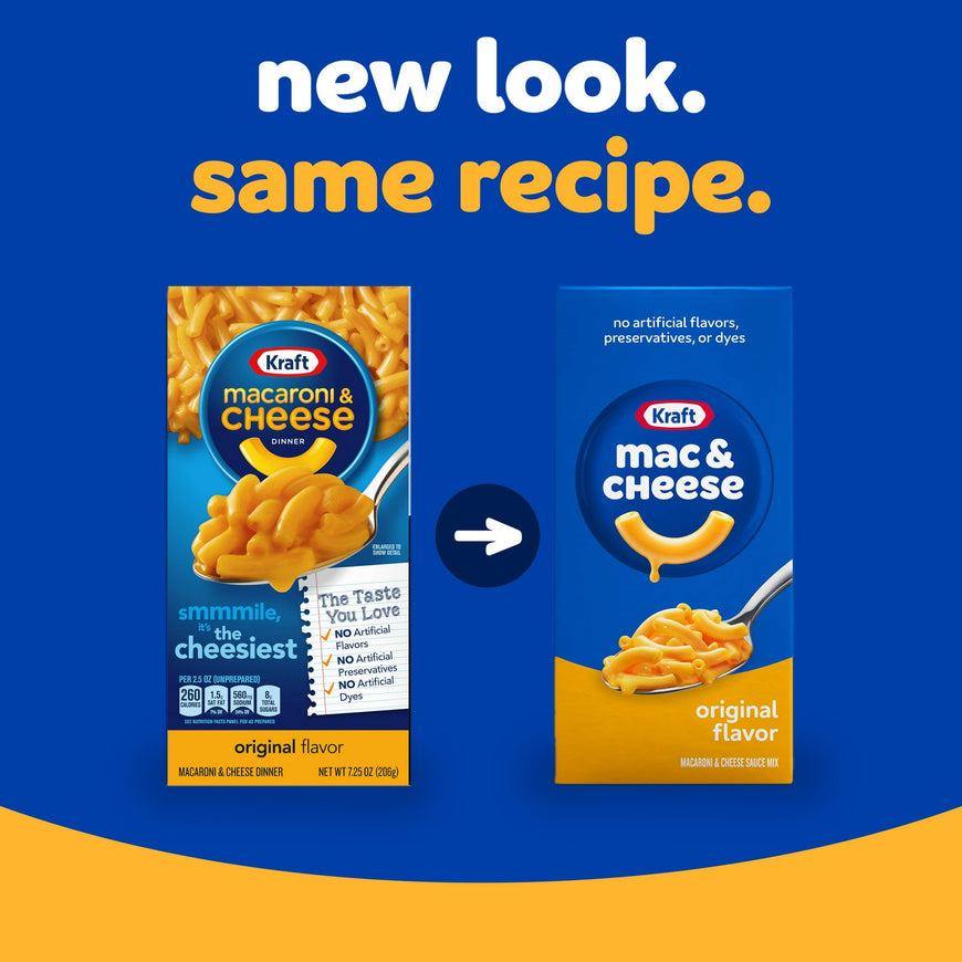 Kraft Original Mac N Cheese Macaroni and Cheese Dinner, 35 ct Pack, 7.25 oz Boxes
