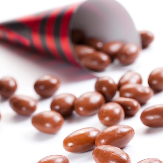 Yupik 60% Dark Chocolate Covered Almonds, 2.2 lb (35.2 oz), Pack of 6, Kosher, Whole Nuts, Almonds Dipped in Chocolate, Crunchy & Smooth, Dark Chocolate Candy, Classic Sweet Snacks