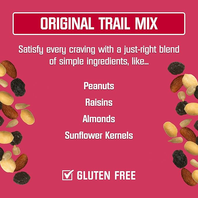 KarÕs Nuts Original Trail Mix, 1.5 oz Ð Grab & Go Bags, Individual Snack Packs (Pack of 72), Gluten-Free Trail Mix Snack