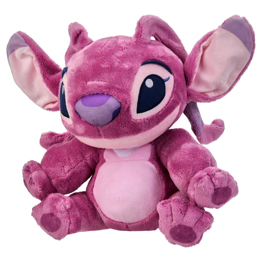 Disney Stitch Angel Plush Stuffed Animal, 14 in, Ages 2 and up