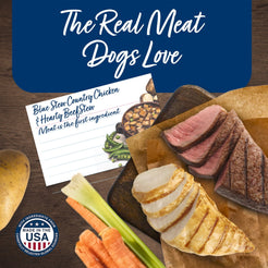 Blue Buffalo Blue's Stew Natural Wet Dog Food, Hearty Beef & Country Chicken Variety Pack