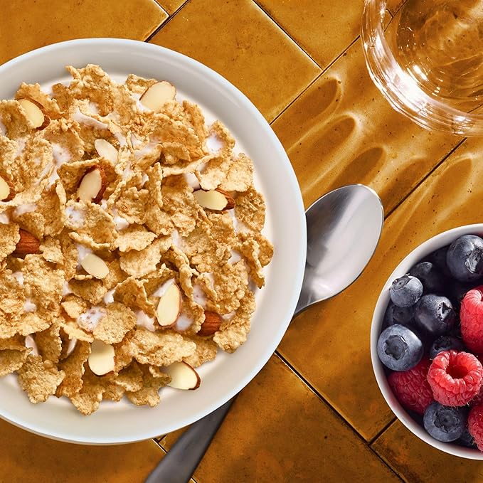 Kellogg's Special K Vanilla and Almond Breakfast Cereal, Good Source of Fiber, Family Size, 17 oz