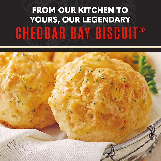 Red Lobster Cheddar Bay Biscuit Mix, Garlic Herb Seasoning Included, Cheddar Biscuit Mix, 11.36 Oz Box (Pack of 12)