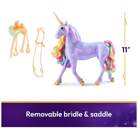 Unicorn Academy, Rainbow Light-up Wildstar with Lights, Sounds & Music for Ages 4 and up