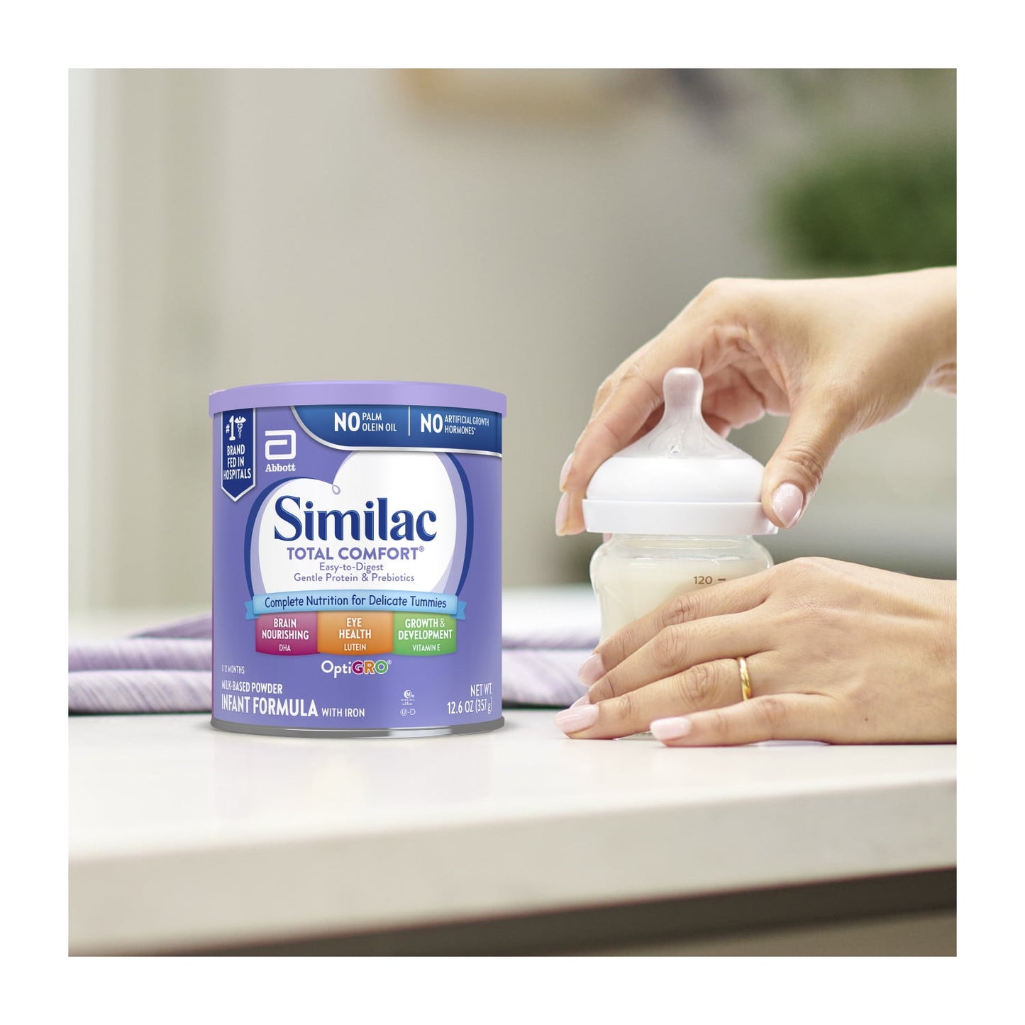 Similac Total Comfort Powder Baby Formula, 12.6-oz Can