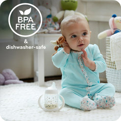 NUK Learner Cup, 5oz, 2 Pack, Soft Spout Sippy Cup, Unisex
