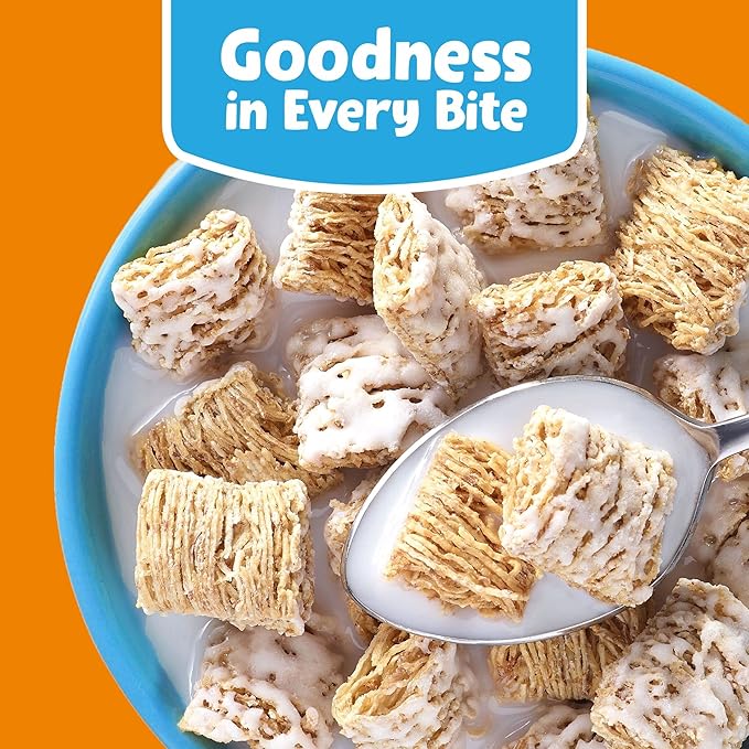 Kellogg's Frosted Mini-Wheats Little Bites Breakfast Cereal, Kids Cereal, Family Breakfast, Original (10 Boxes)