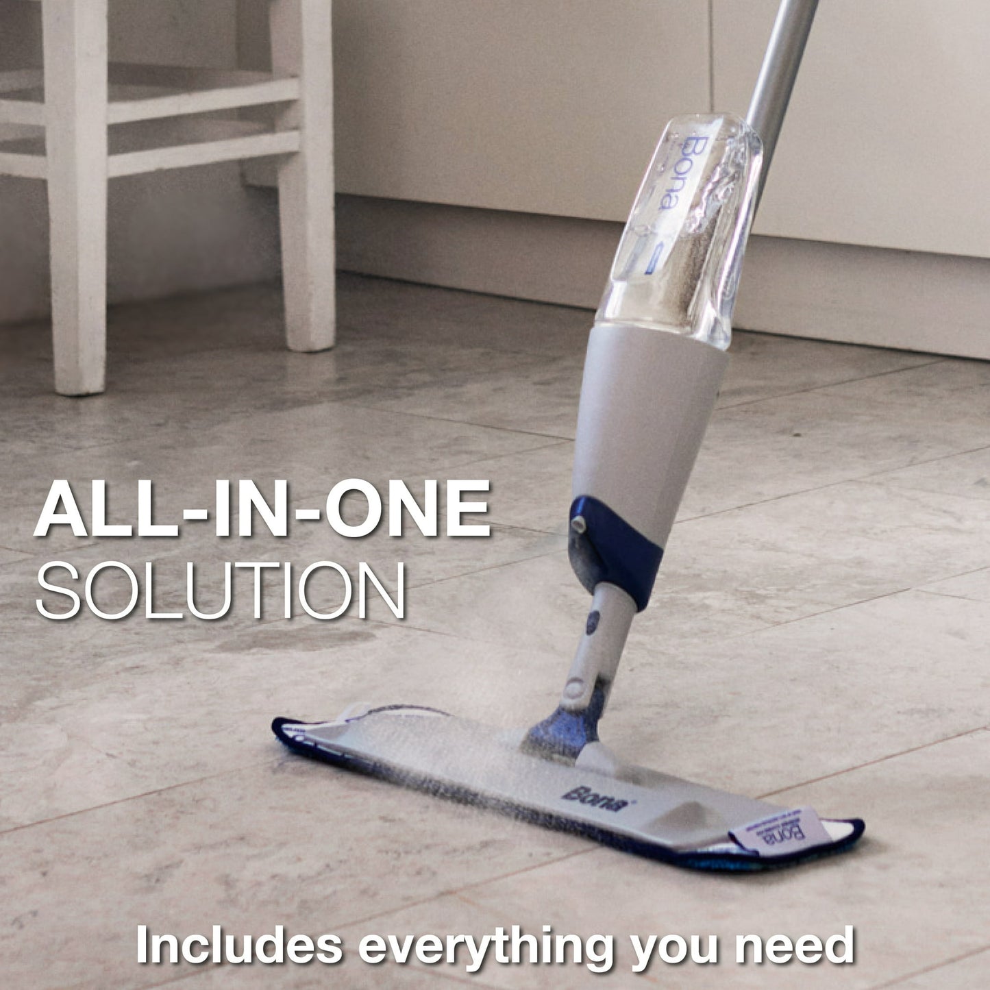 Bona Spray Mop Air for Multi Surface floors, Lemon Mint Scent