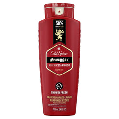 Old Spice Men's Body Wash, Swagger Scent of Confidence, 96oz, 4 Pack
