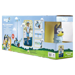 Bluey Ride-N-Glide Buddies 3D Toddler Scooter, 3 Wheel Kick Scooter for Kids Ages 3+, Blue