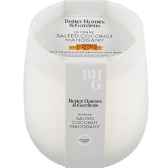 Better Homes & Gardens Intense Red Lava Citrus Scented Wooden Wick Glass Jar Candle 14.5oz