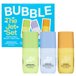 Bubble Skincare The Jet Set Trio Mini Serums Kit, for All Skin Types, Travel & Trial, Gifting set of 3