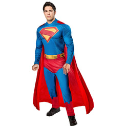 DC Comics Superman Muscle Chest Costume for Adults by Rubies, Mens
