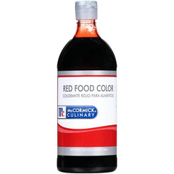 McCormick Culinary Kosher Red Food Color, 32.0 fl oz Bottle
