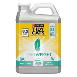 Purina Tidy Cats LightWeight?Free and Clean Unscented Clumping Cat Litter