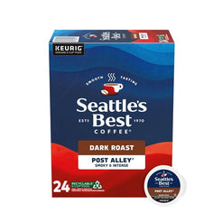 SeattleÕs Best Coffee, Post Alley, Dark Roast K-Cup Coffee Pods, 100% Arabica, 24 Count