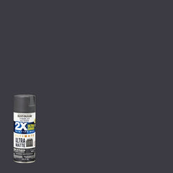 Slate, Rust-Oleum American Accents 2X Ultra Cover Matte Spray Paint- 12 oz, 6 Pack