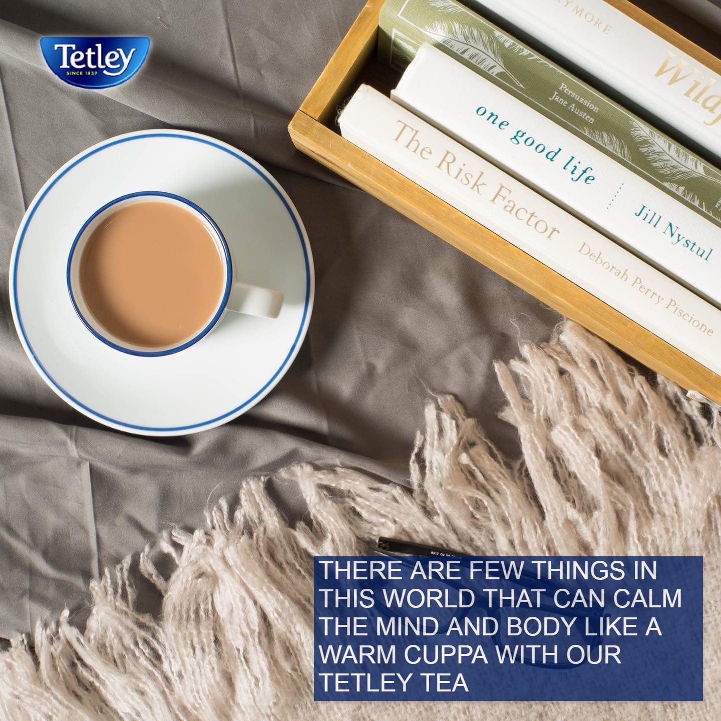 (4 pack) Tetley British Blend Premium Black Tea, 80 Count Tea Bags