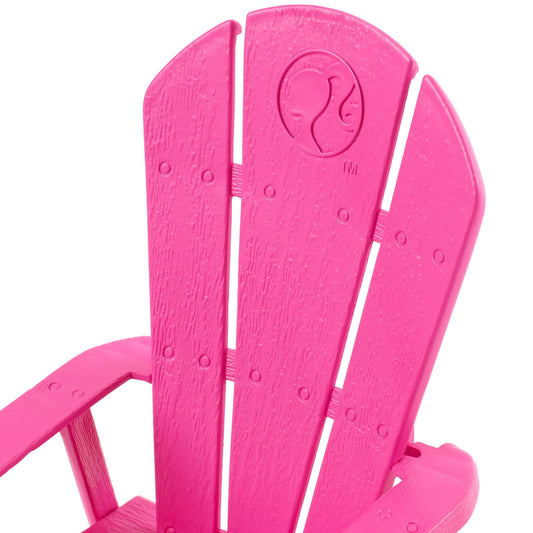 Barbie World Pink Chair Playset with 6 Accessories Including Furniture, Blankets, & Mugs