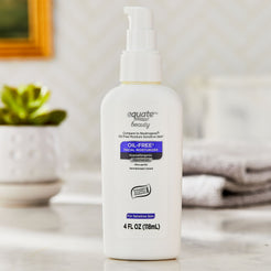 (4 pack) Equate Oil-Free Facial Moisturizer for Face Care of Sensitive Skin, Fragrance Free, 4 fl oz, Compare to Neutrogena¨ Oil-Free Moisture Sensitive Skin