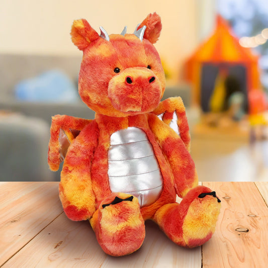 Kid Connection Plush Red Dragon-16inches
