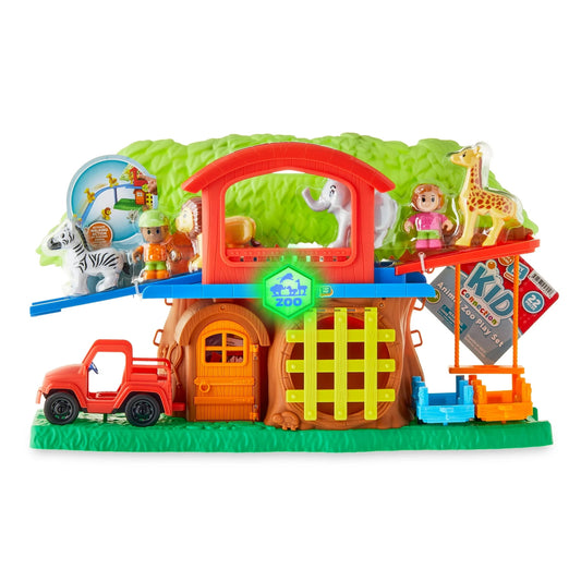 Kid Connection Animal Zoo Play Set, 22 Pieces