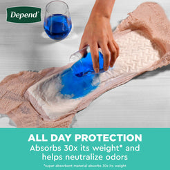 Depend Fresh Protection Incontinence Underwear for Women, Adult Diapers, XXL, 22 Count
