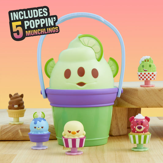 Disney Munchlings Mini Munch PoppinÕ Treat Bucket, 1.5 inch Collectible Poppin' Toy, Children Ages 3 and up