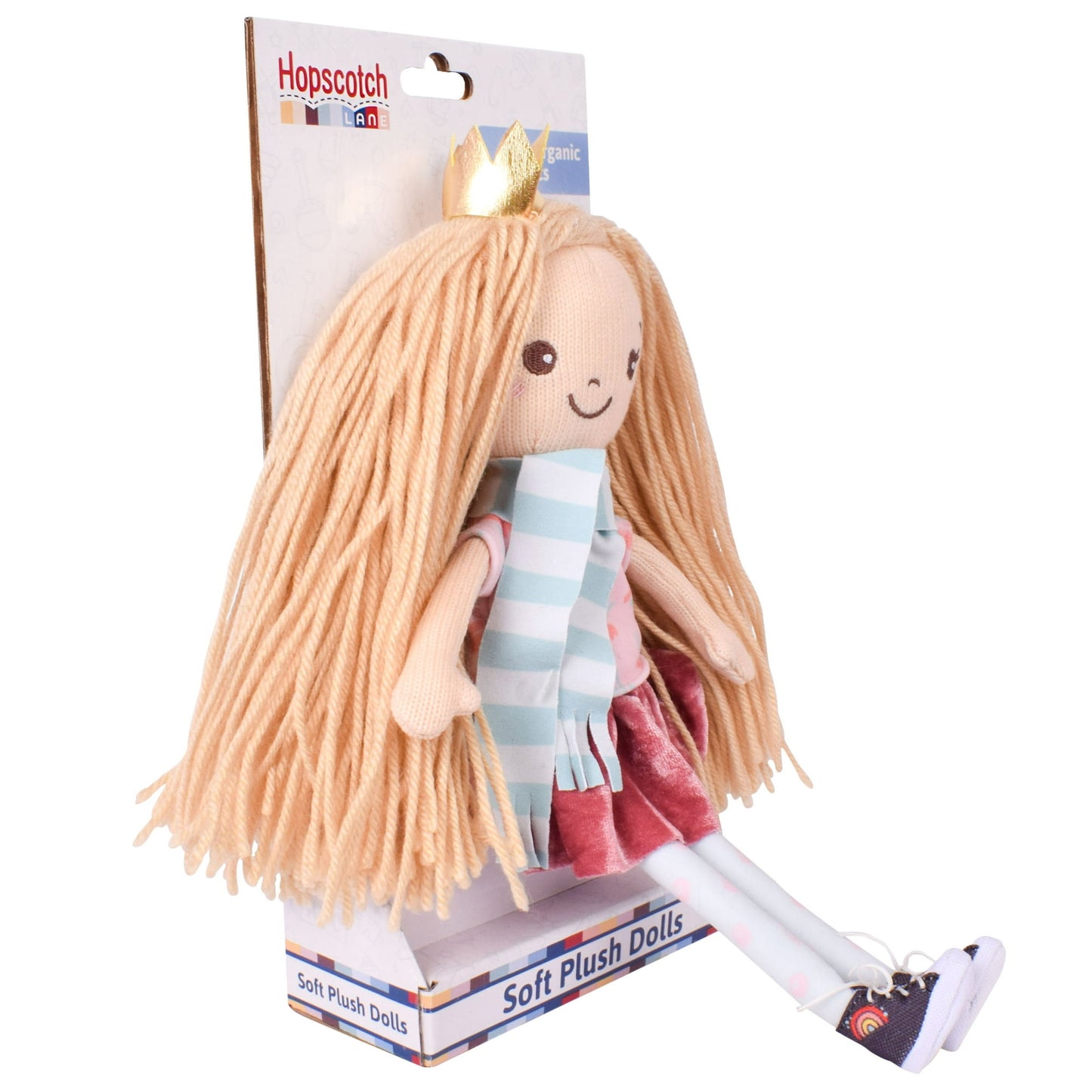 Hopscotch Lane 13-inch Soft Bodied Floppy Doll, Abby, Ages 0+ Months