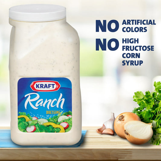 Kraft Ranch Salad Dressing, 1 gal Jug