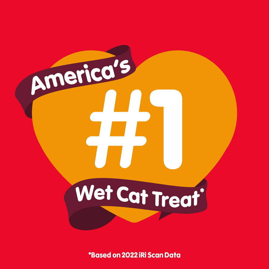 Hartz Delectables Squeeze up Non-Seafood Variety Pack Lickable Wet Cat Treats, 0.5oz Tube (54 Count)