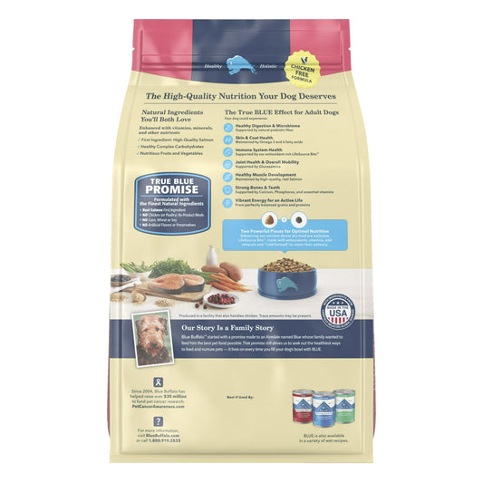 Blue Buffalo Life Protection Formula Adult Dry Dog Food, Salmon & Brown Rice, 5 lbs.
