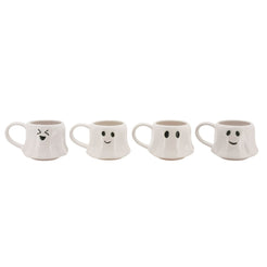 Way To Celebrate Halloween Ghost Mug Stack