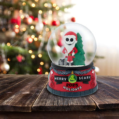Disney The Nightmare Before Christmas Jack Skellington Snow Globe with Music, 100mm Resin Globe