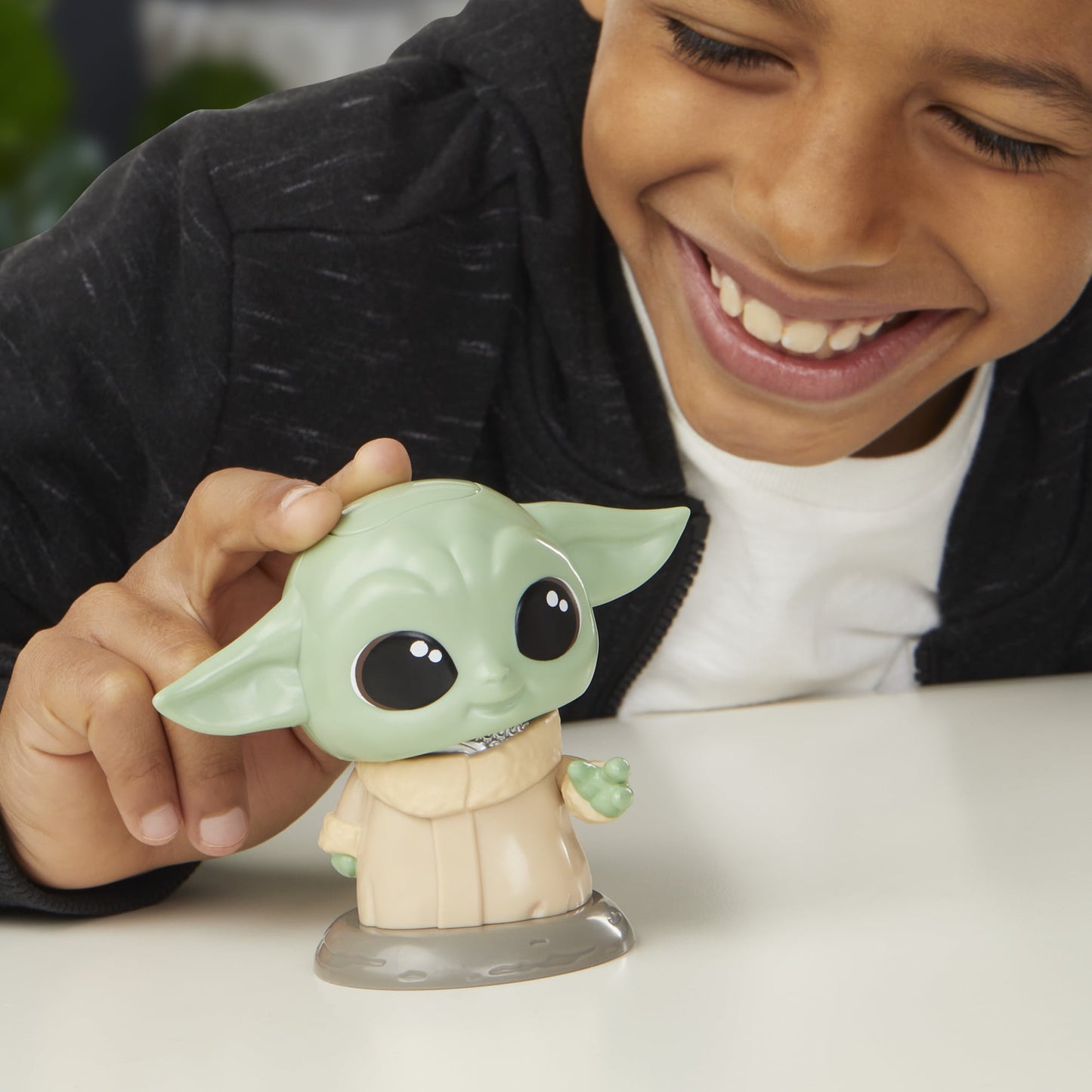 Star Wars Droidables Grogu, Star Wars Electronic Figure, Interactive Toys (4"")