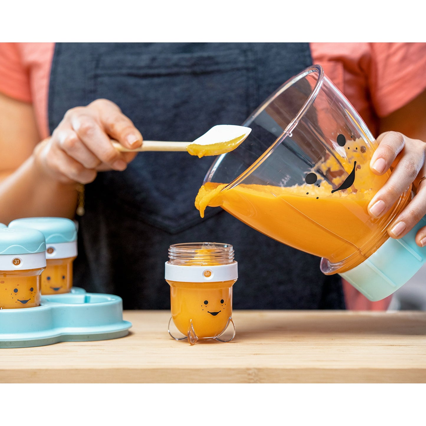 nutribullet Baby Food Blender NBY10100, Blue/White