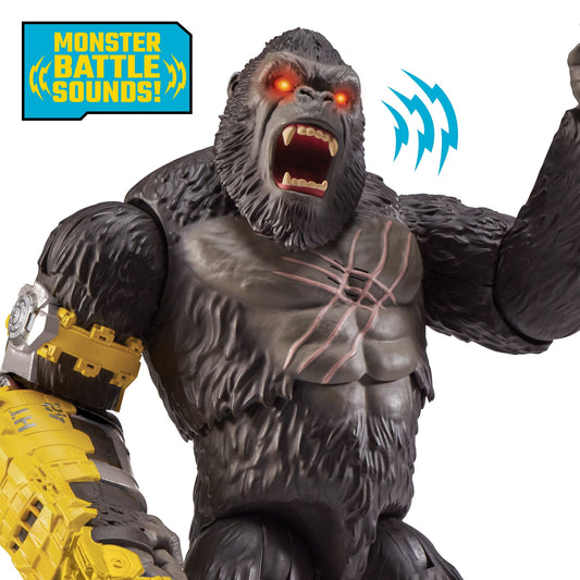 Godzilla x Kong: 13" Mega Deluxe Power Punch Kong Figure by Playmates Toys