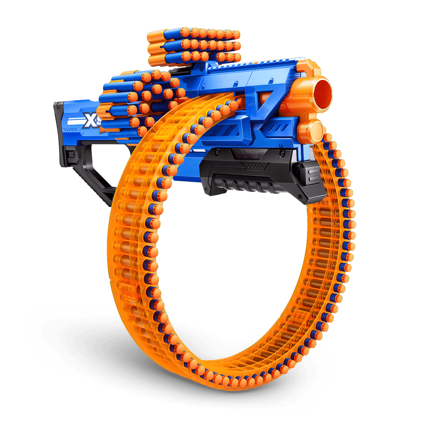 XSHOT Insanity Mad Mega Barrel (72 Darts), Air Pocket Technology, Outdoor blaster by ZURU, Ages 8+