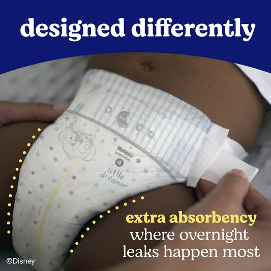 Huggies Overnites Nighttime Baby Diapers, Size 6 (35+ lbs), 42 Ct Select for More)